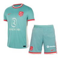 Atletico Madrid Conor Gallagher #4 Bortedraktsett Barn 2024-25 Kortermet (+ Korte bukser)